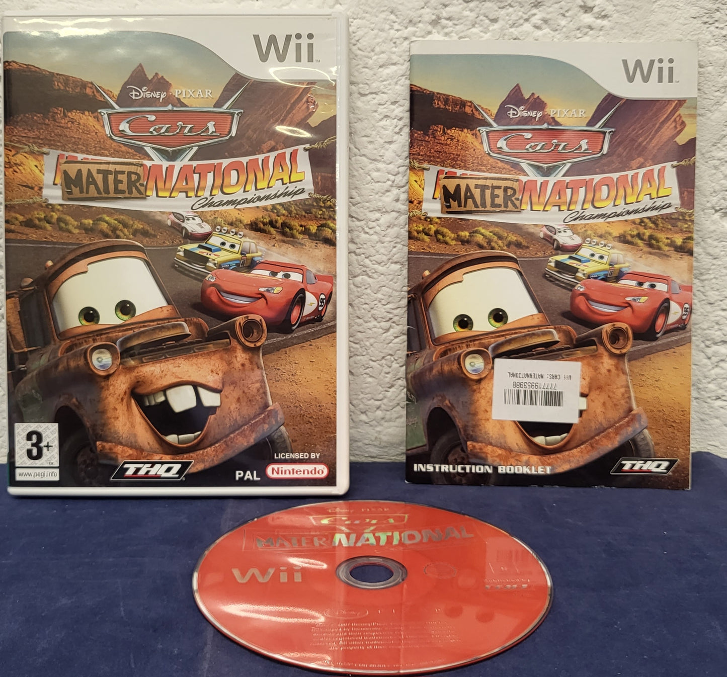 Cars Mater-National Championship Nintendo Wii Game