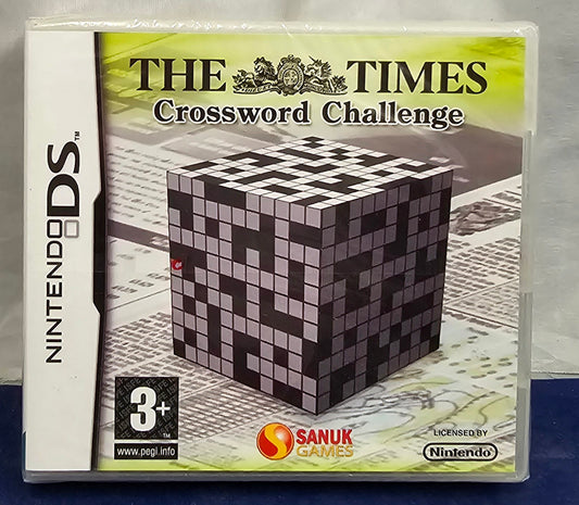 Brand New and Sealed The Times Crossword Challenge Nintendo DS