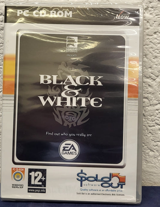 Brand New and Sealed Black & White PC
