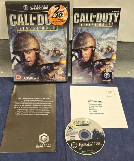 Call of Duty Finest Hour Nintendo GameCube