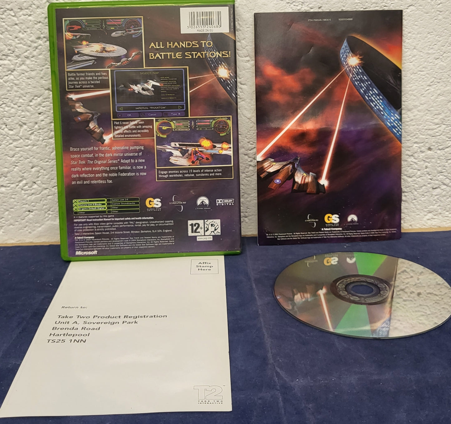 Star Trek Shattered Universe Microsoft Xbox Game