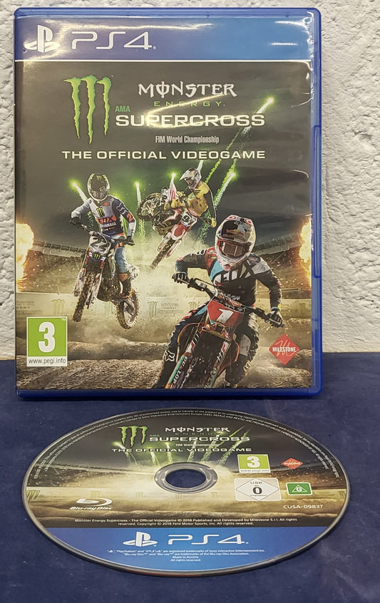 Monster Energy Supercross FIM World Championship Sony Playstation 4 (PS4)