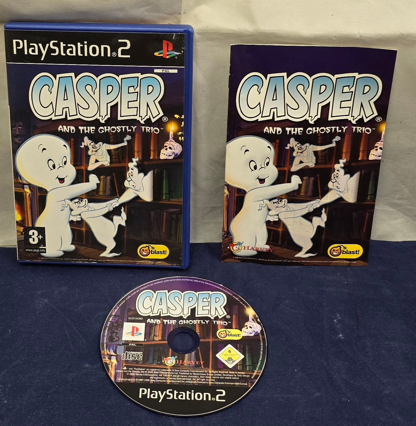 Casper and the Ghostly Trio Sony Playstation 2 (PS2) Game – Retro Gamer  Heaven