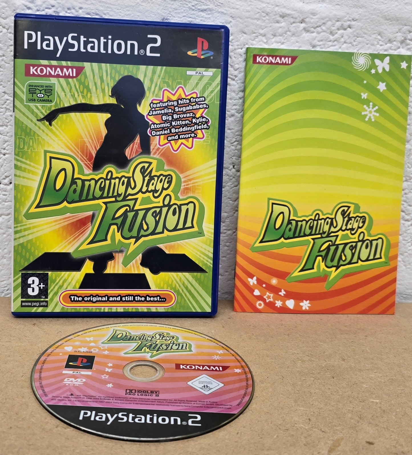 Dancing Stage Fusion Sony Playstation 2 (PS2) Game