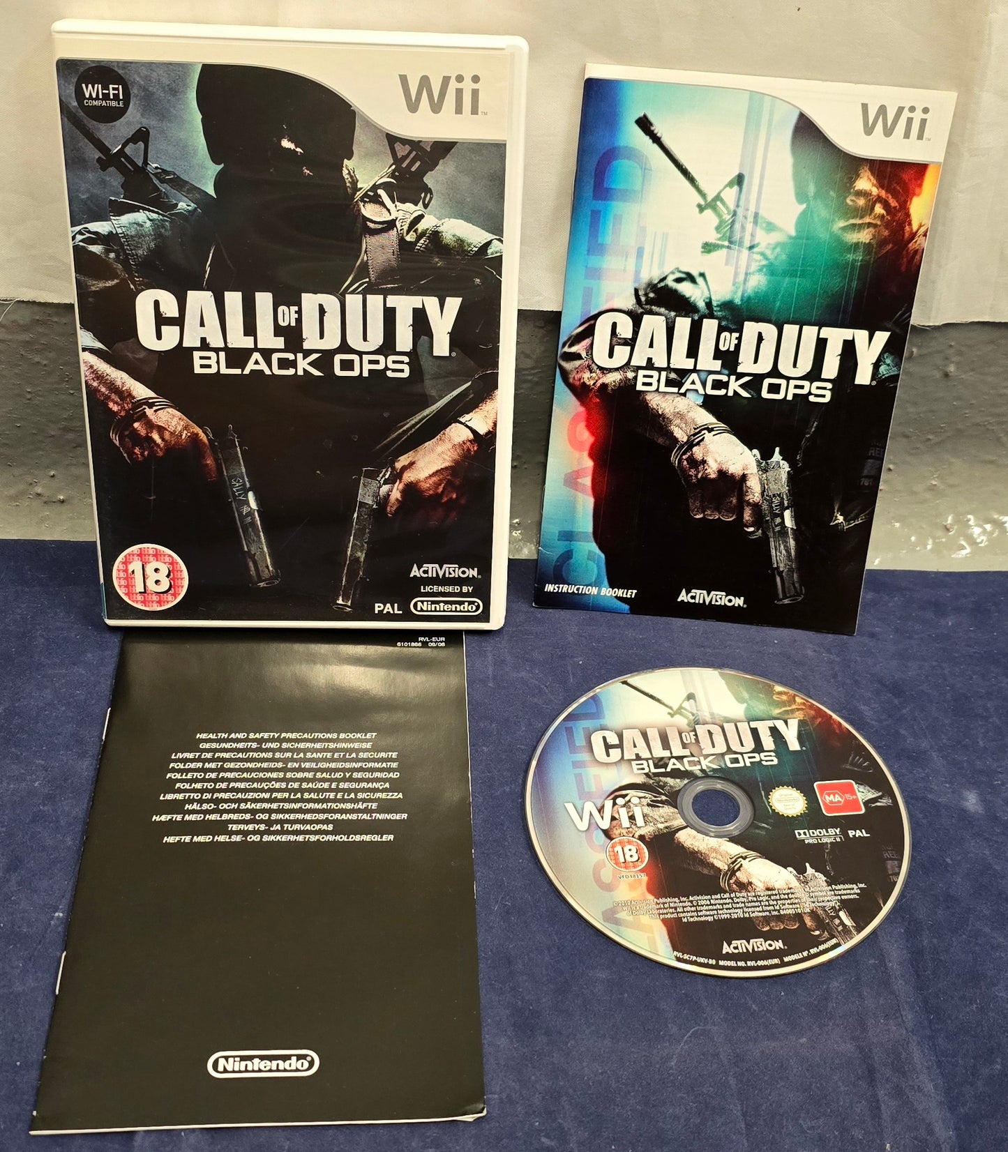 Call of Duty Black Ops Nintendo Wii Game