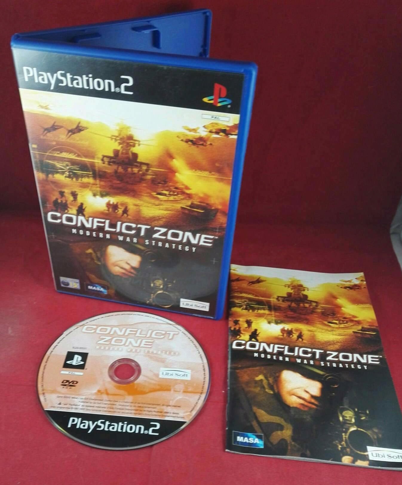 Conflict Zone Modern War Strategy Sony Playstation 2 (PS2) Game