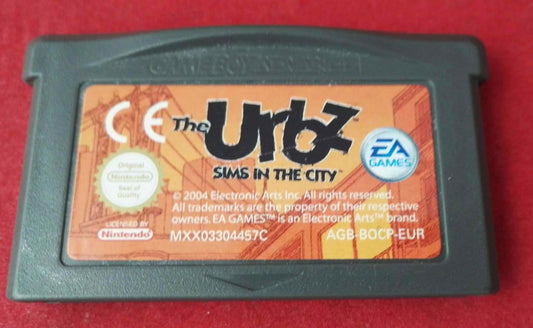 The Urbz Sims in the City Cartridge Only Game Boy Advance Game