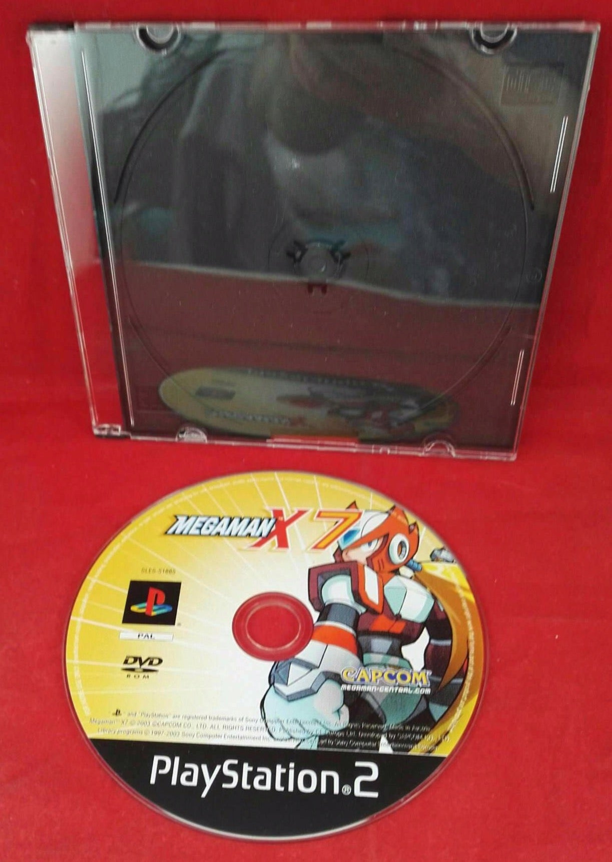 MegaMan X7 Sony Playstation 2 (PS2) Game Disc Only
