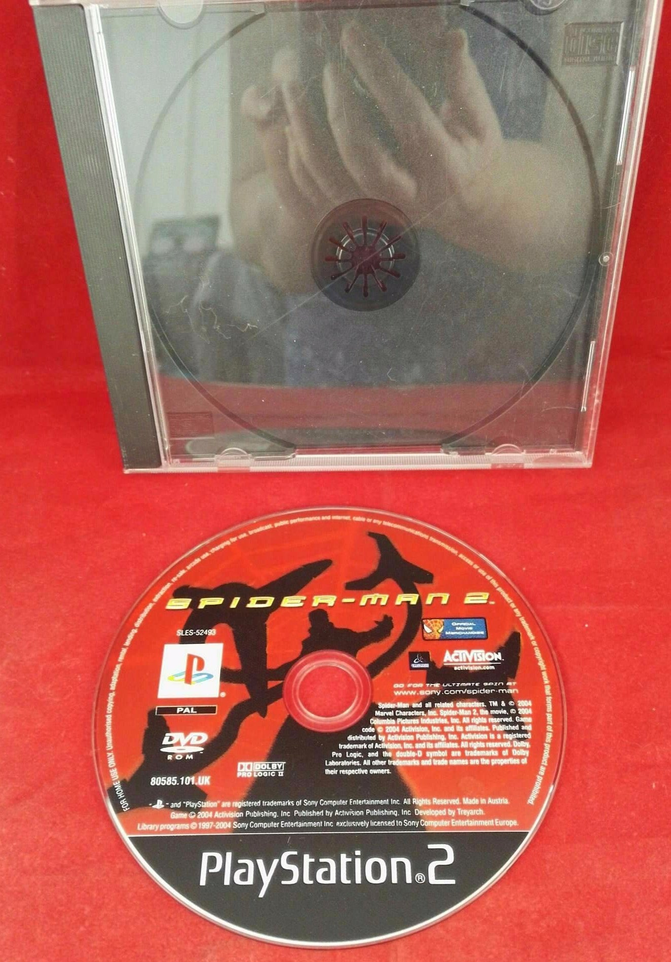 Spider-Man 2 Sony Playstation 2 (PS2) Game Disc Only
