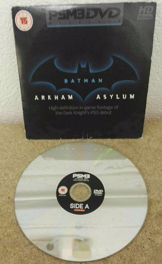 Batman Arkham Asylum Sony Playstation 3 (PS3) RARE Demo Disc