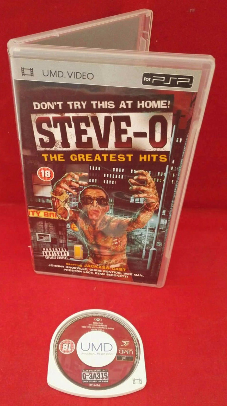 Steve-O the Greatest Hits Sony PSP UMD
