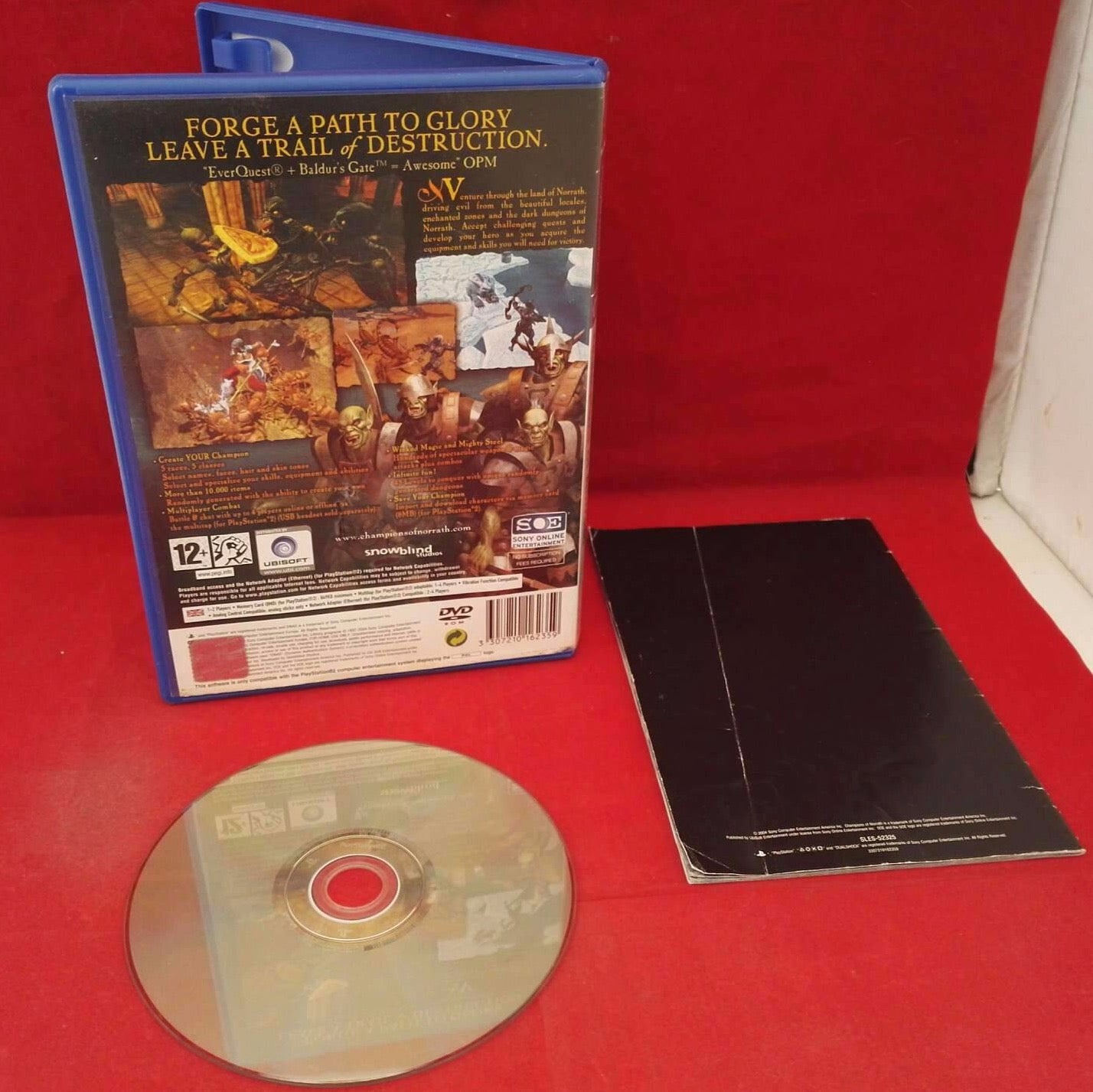 Champions of Norrath Sony Playstation 2 (PS2) Game