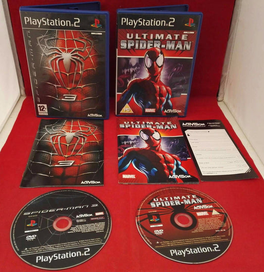 Spider-Man 3 & Ultimate Spider-Man Sony Playstation 2 (PS2) Game Bundle