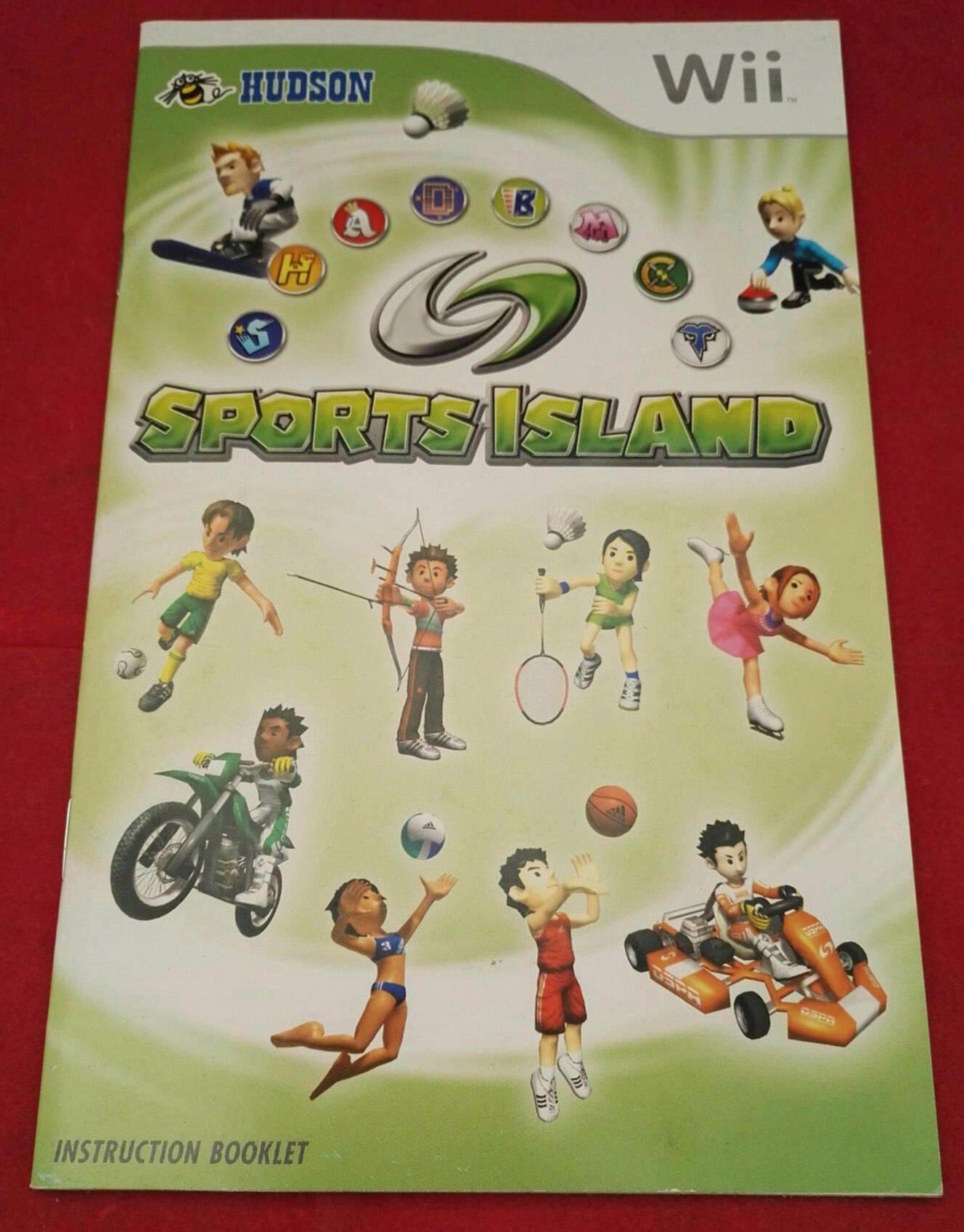 Sports Island Nintendo Wii Spare Manual Only