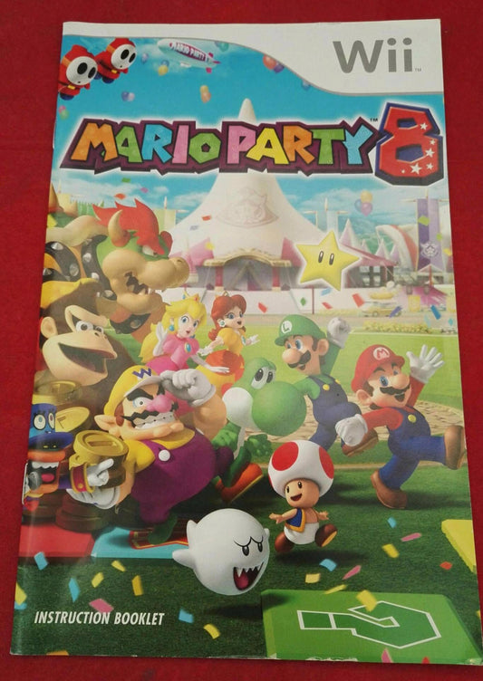 Mario Party 8 Nintendo Wii Spare Manual Only