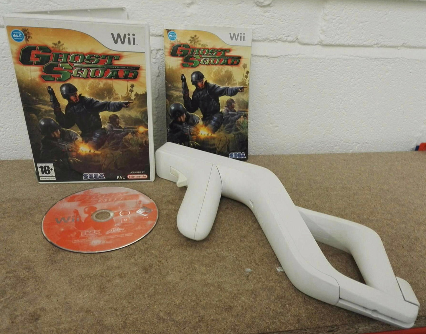 Ghost Squad with Zapper Nintendo Wii Game