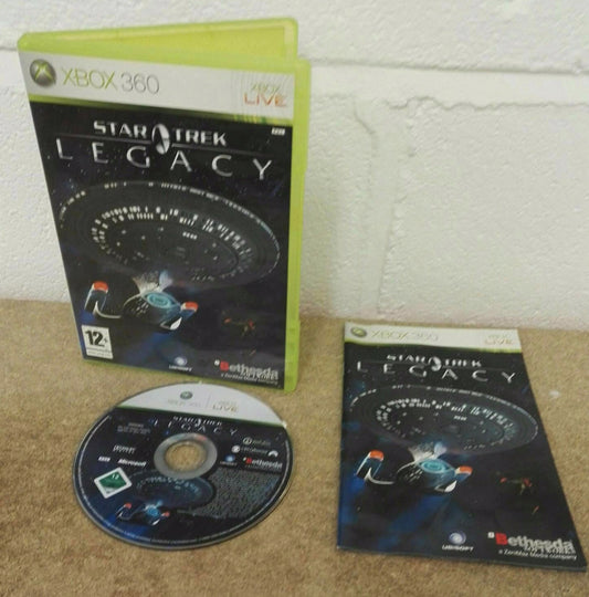 Star Trek Legacy Microsoft Xbox 360 Game