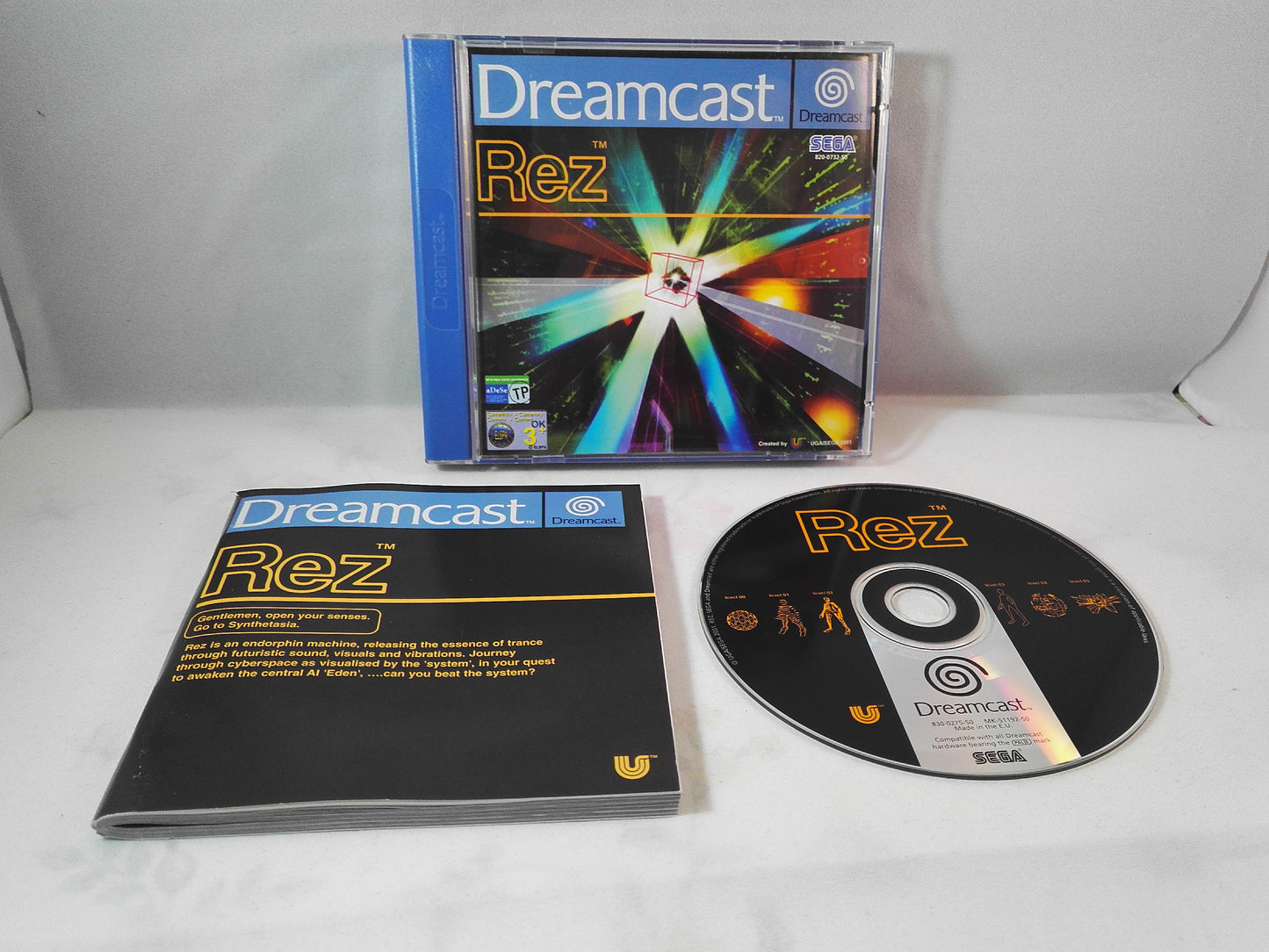 Rez (Sega Dreamcast) game