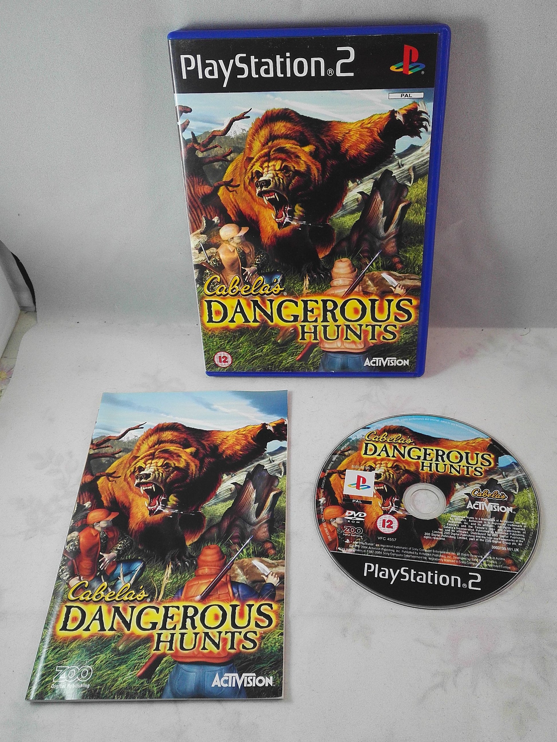 Cabela's Dangerous Hunts PS2 (Sony Playstation 2) game – Retro