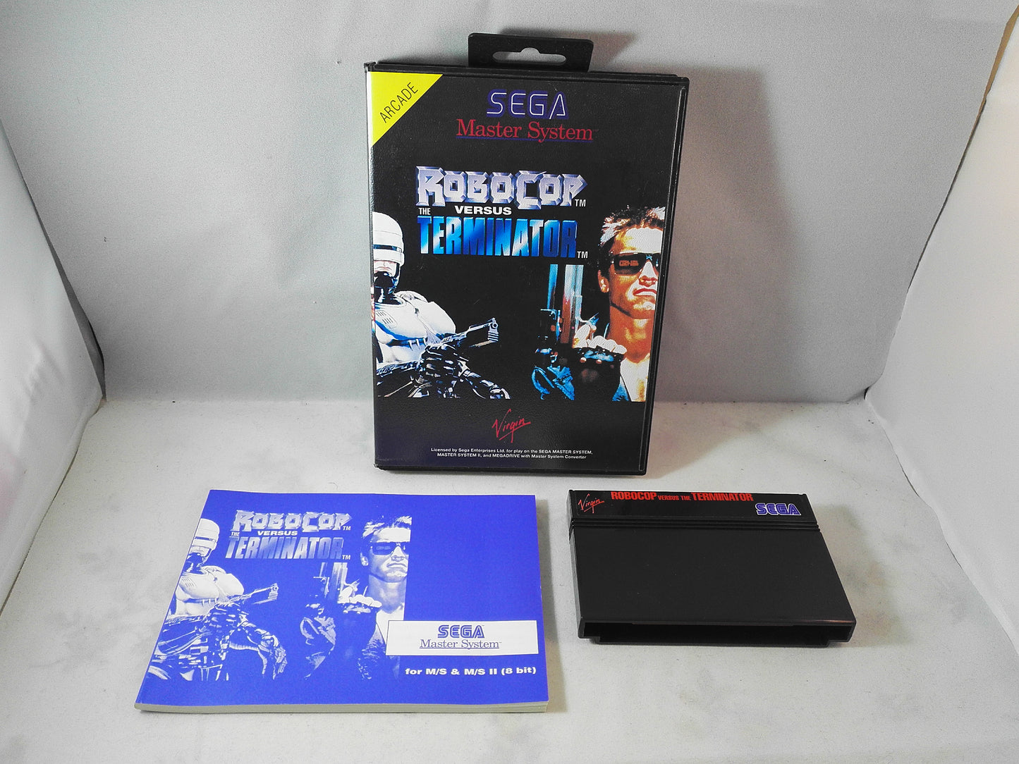 Robocop Versus The Terminator (Sega Master System) Game