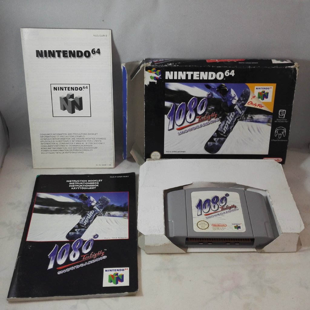 1080 Degrees Snowboarding (Nintendo 64 N64) Boxed Game
