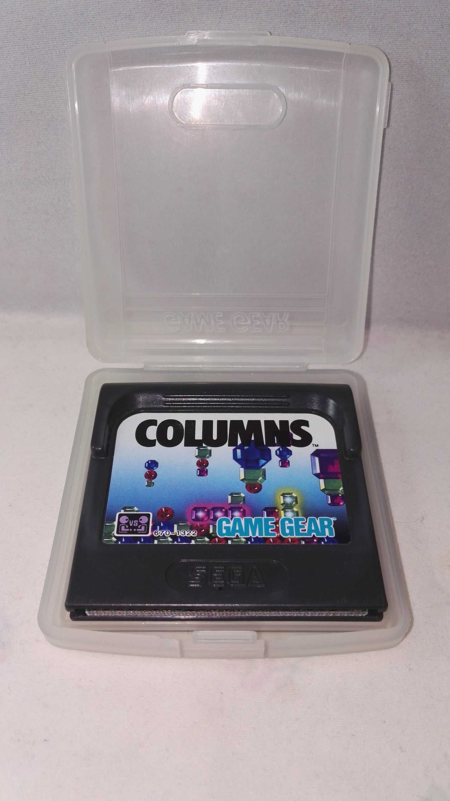 Columns (Sega Game Gear) Game in case