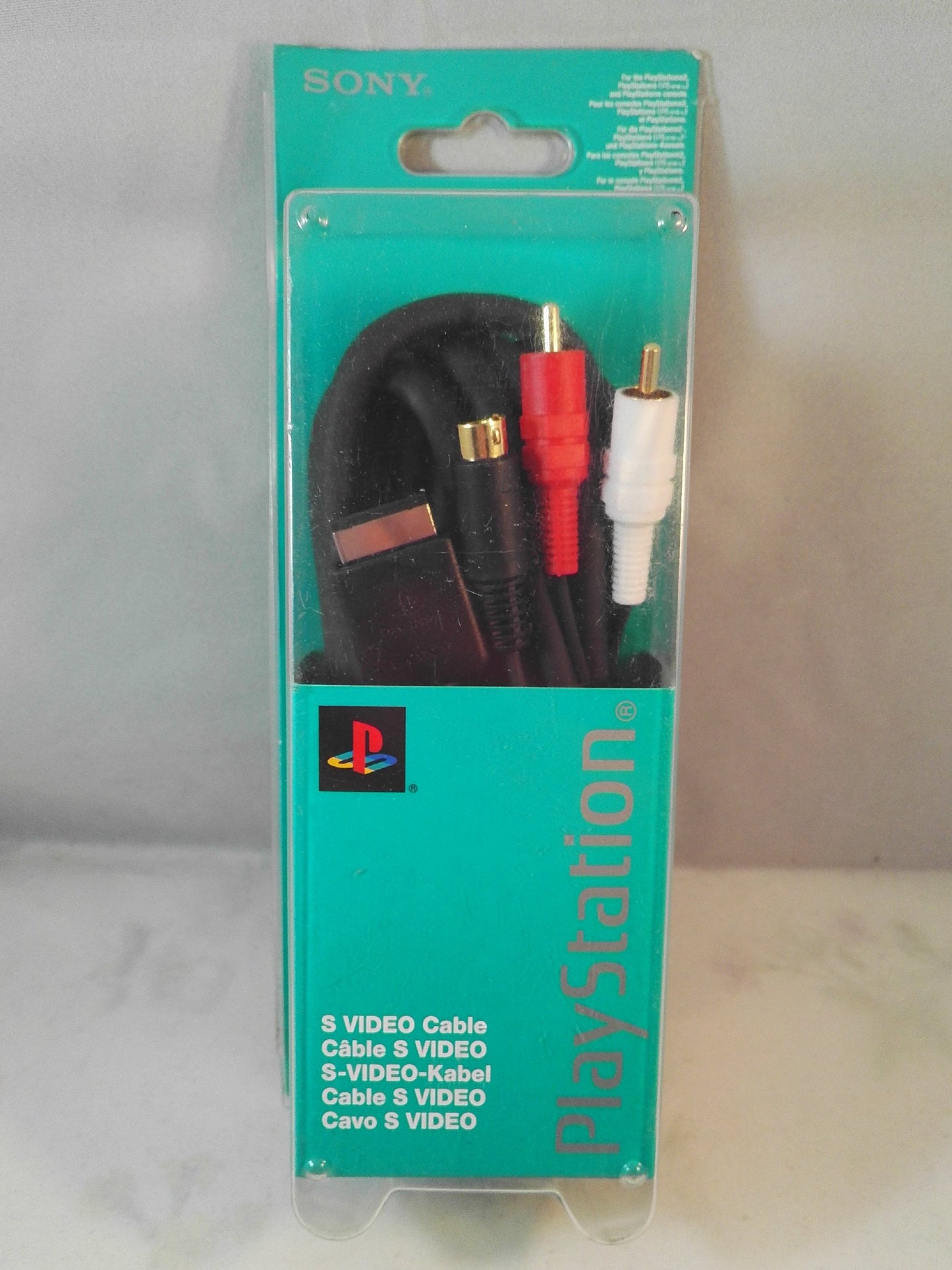 S Video Cable PS1 SCPH-10060 E (Sony Playstation 1) New and Sealed