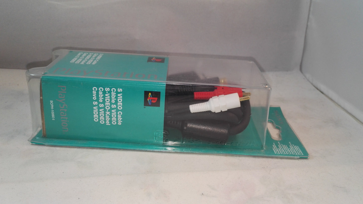 S Video Cable PS1 SCPH-10060 E (Sony Playstation 1) New and Sealed