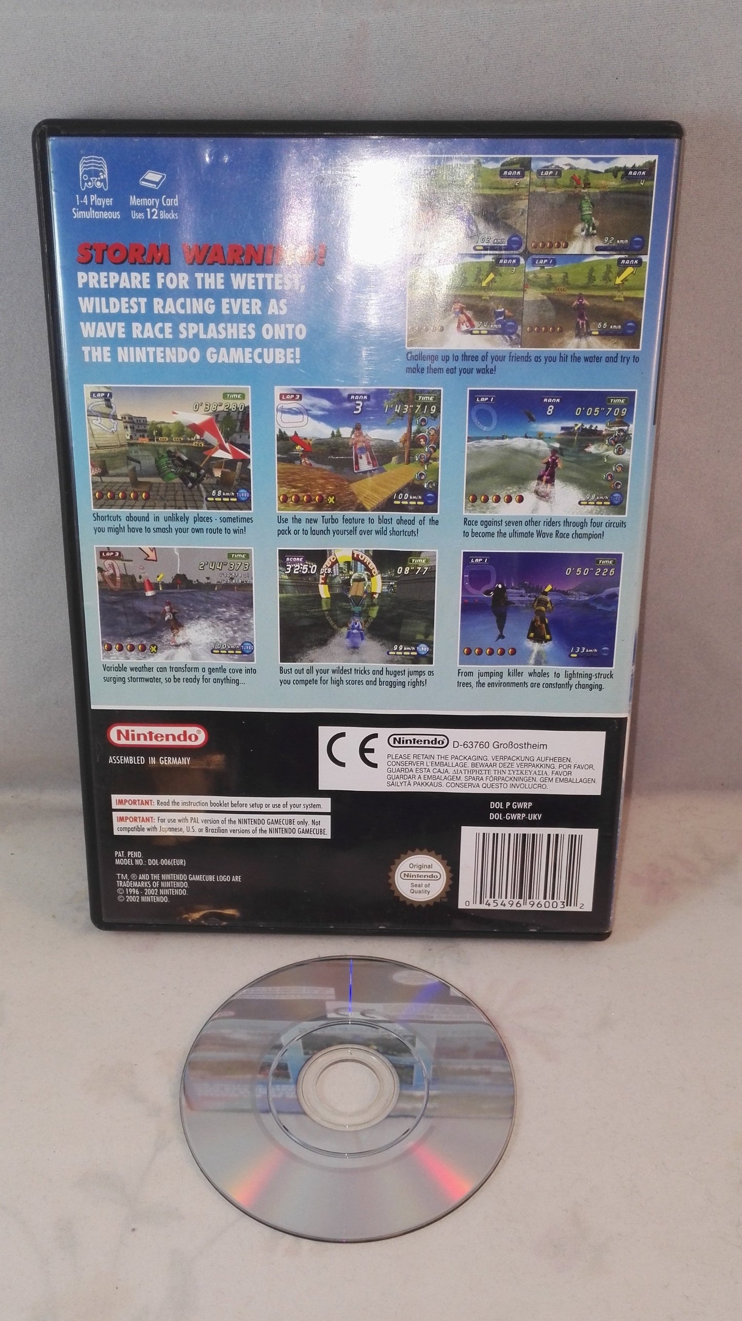 Wave Race: Blue Storm (Nintendo Gamecube) Game