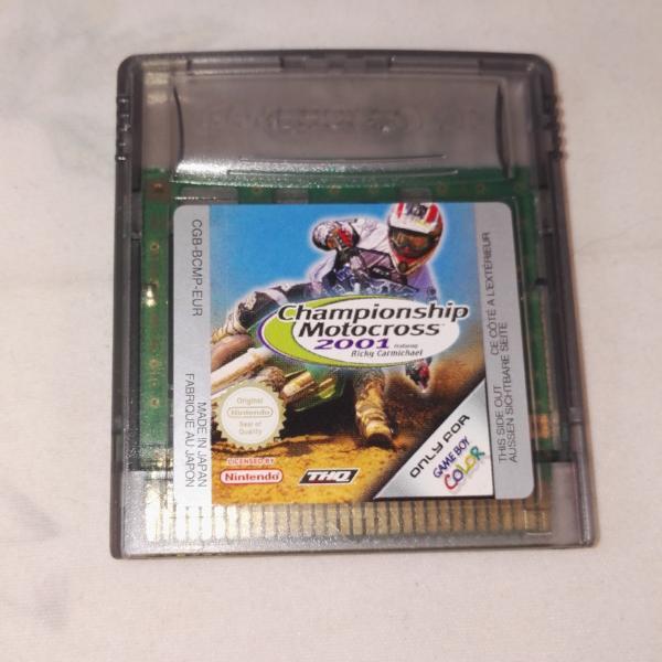 Championship Motocross 2001 Featuring Ricky Carmichael (Nintendo Gameboy Color) Game