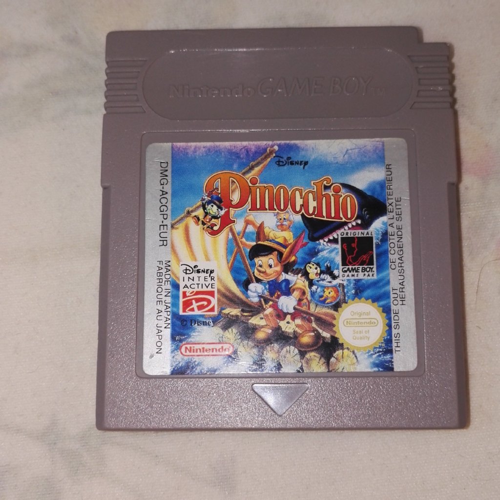 Disney Pinocchio (Nintendo Gameboy) Game