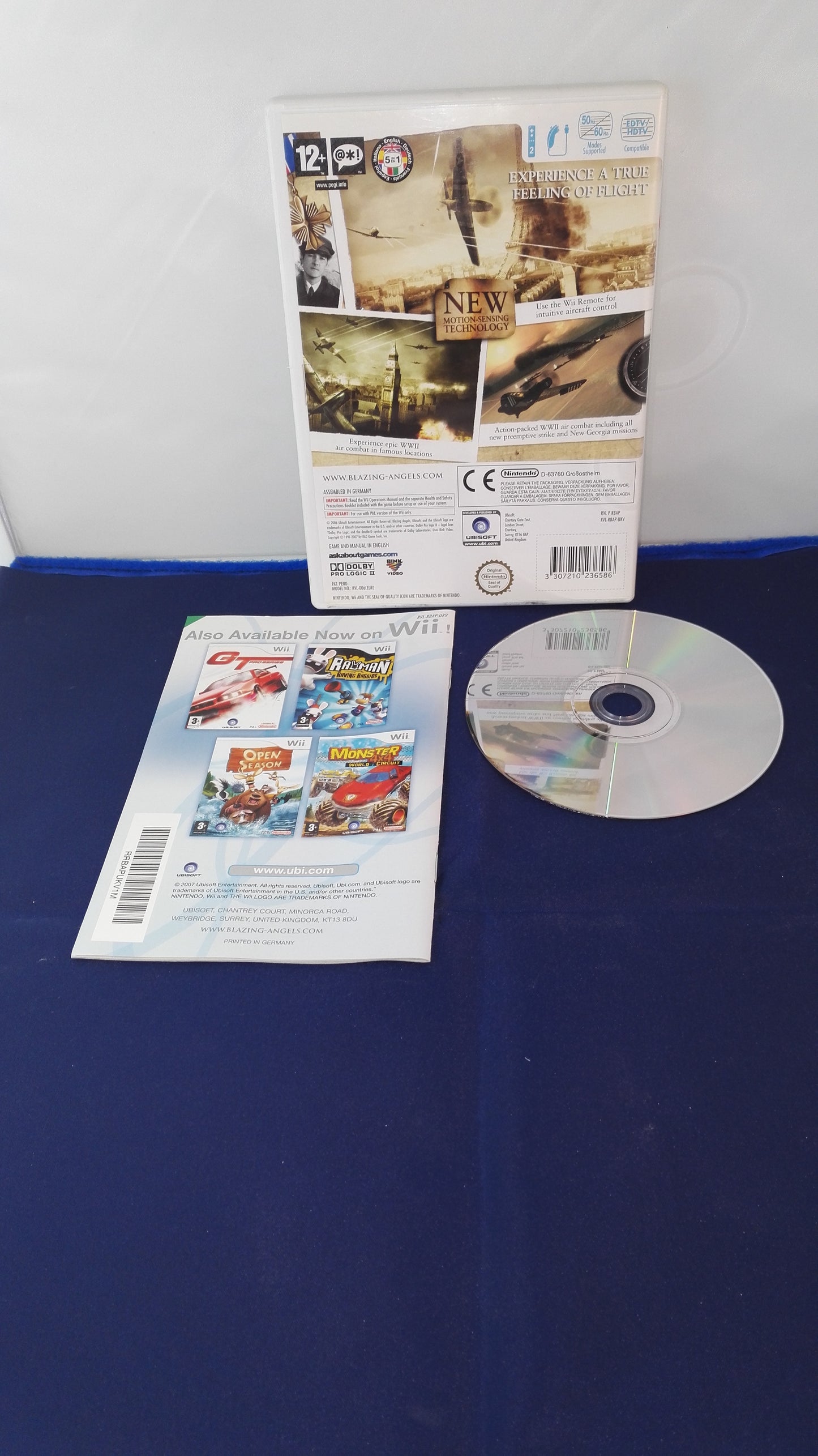 Blazing Angels: Squadrons of WWII Nintendo Wii Game
