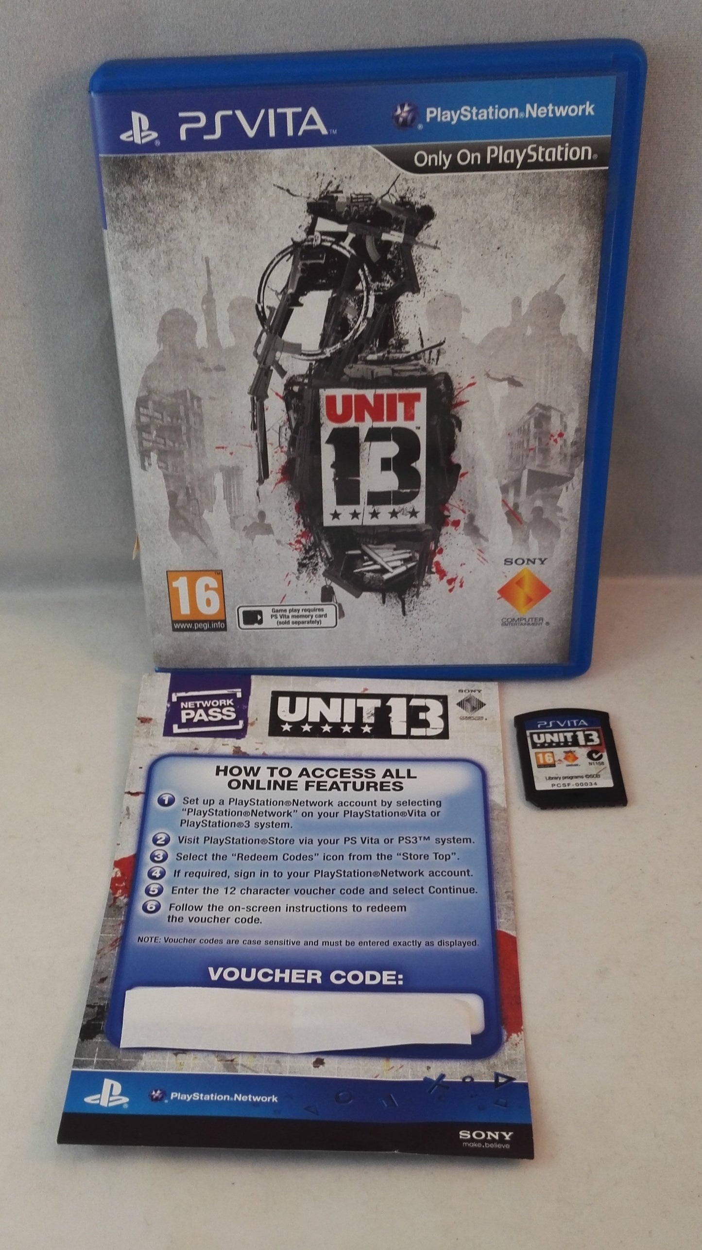 Unit 13 (Sony PSVITA) Game