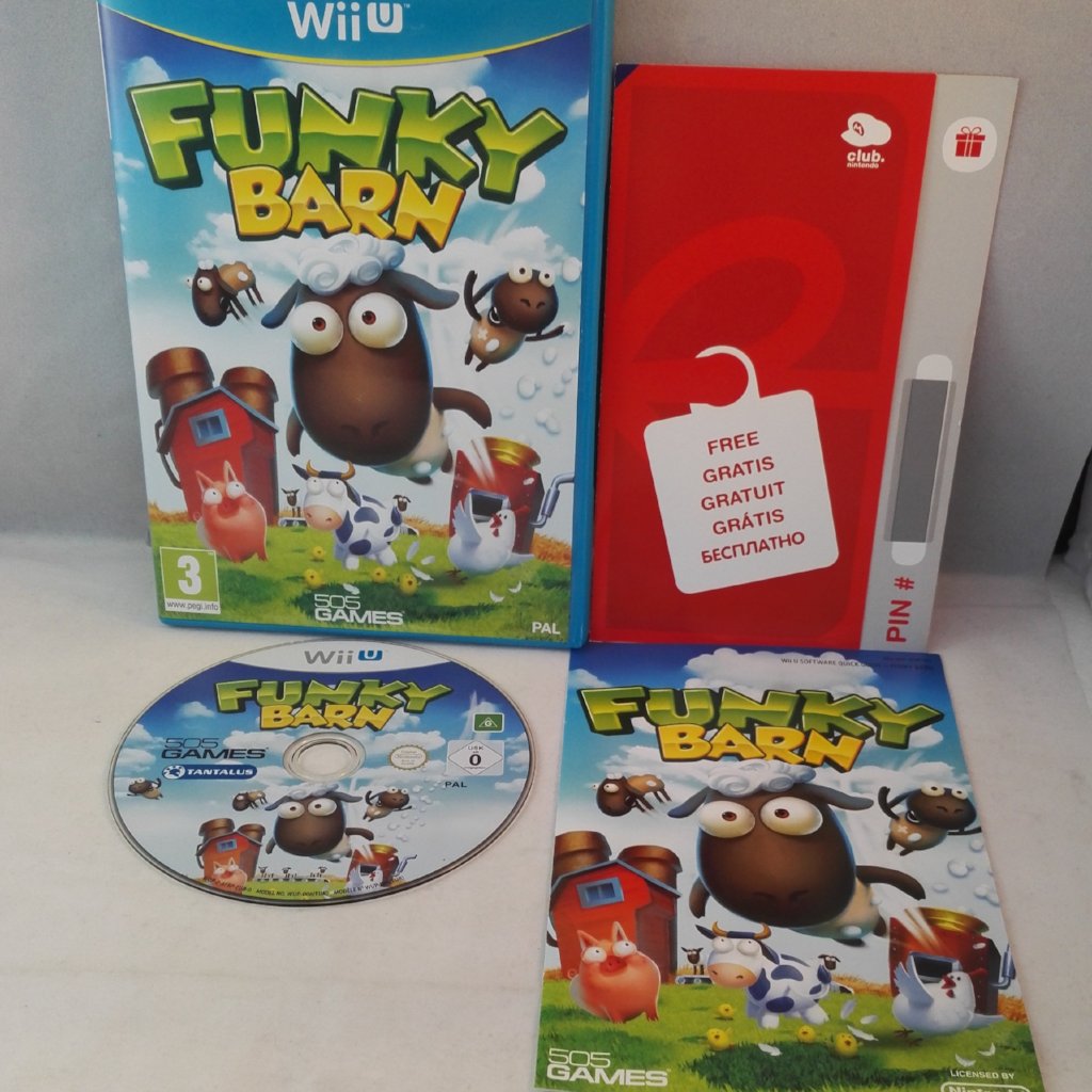 Funky Barn (Nintendo Wii U) Game
