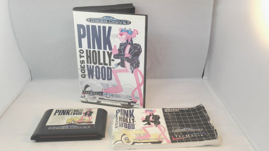Pink Goes To Hollywood (Sega Mega Drive) Very Rare game
