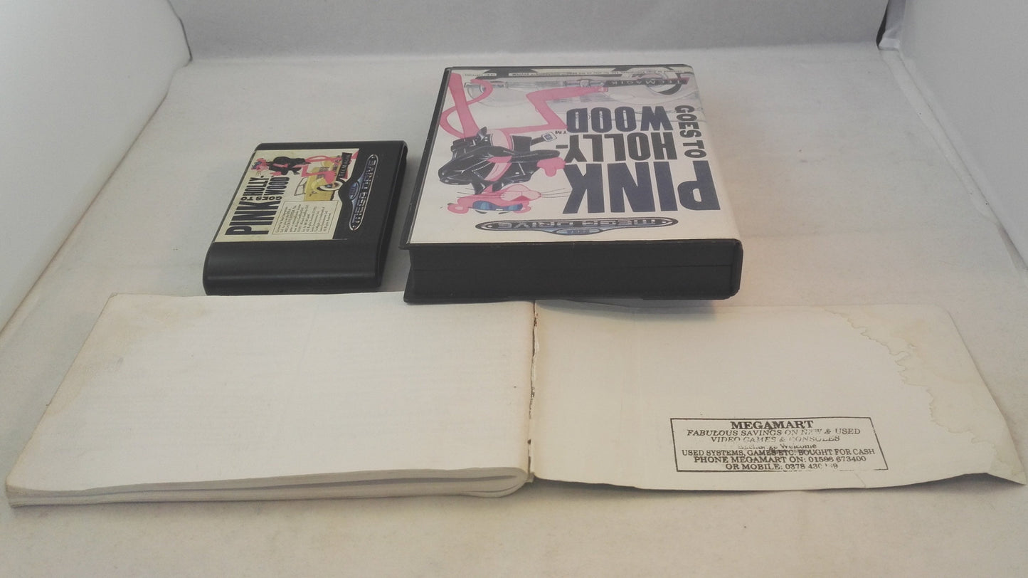 Pink Goes To Hollywood (Sega Mega Drive) Very Rare game