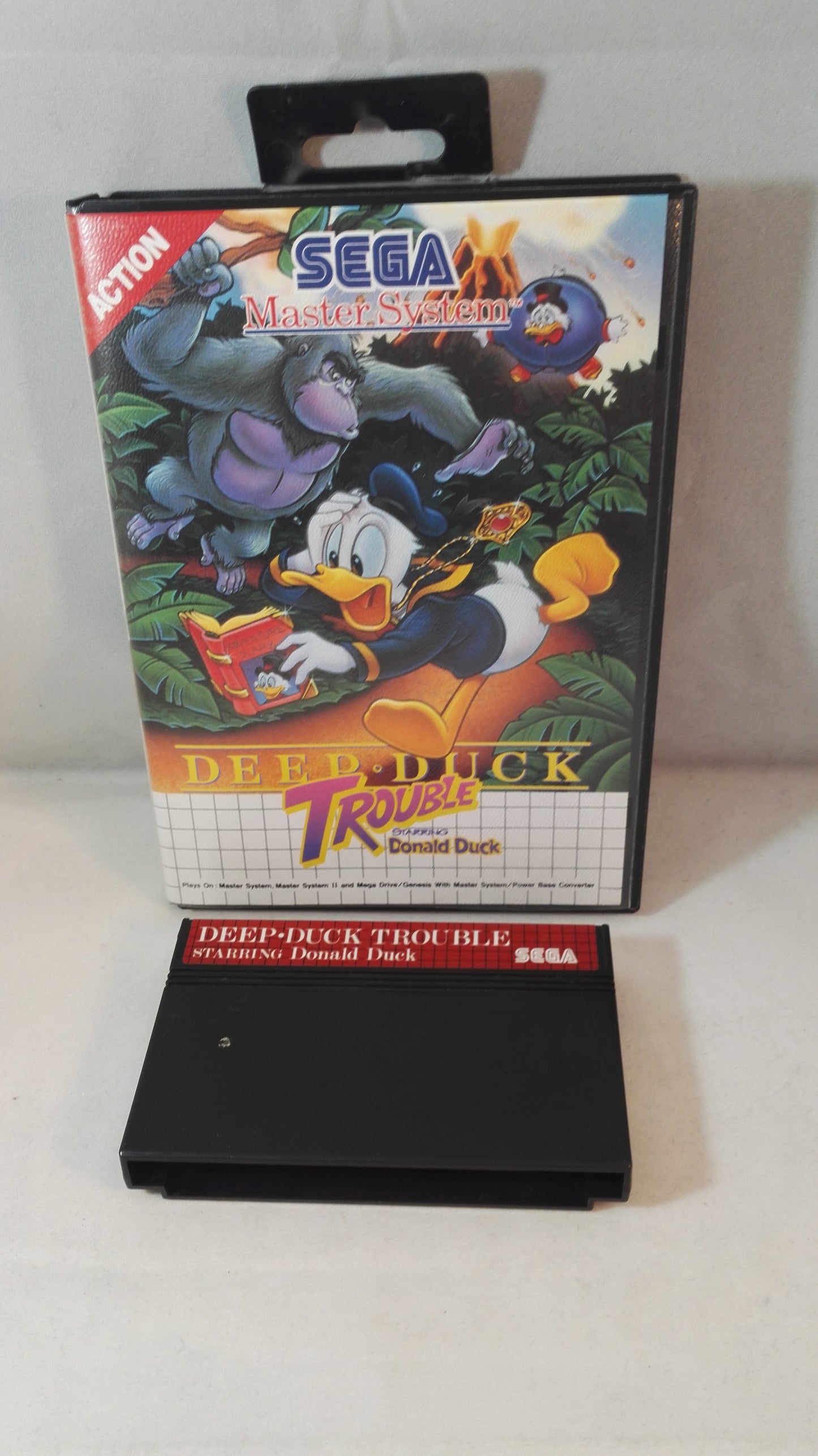Deep Duck Trouble (Sega Master System) Rare game