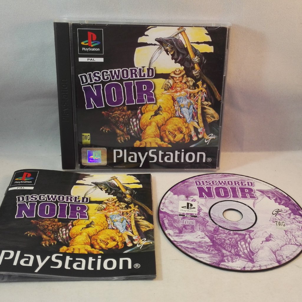Discworld Noir PS1 (Sony Playstation 1) game