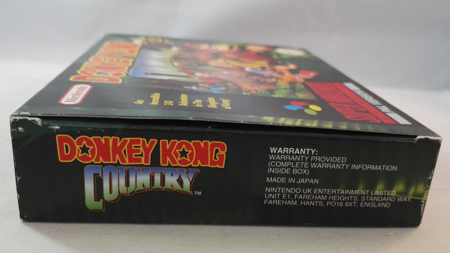 Donkey Kong Country SNES (Super Nintendo Entertainment System) Boxed, complete game