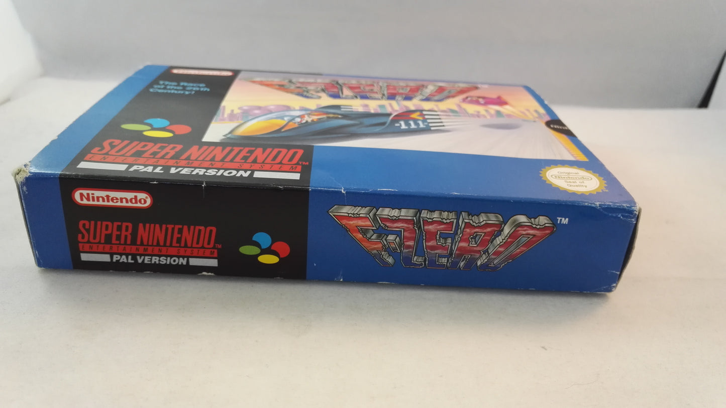 F-Zero SNES (Super Nintendo Entertainment System) Boxed Complete game