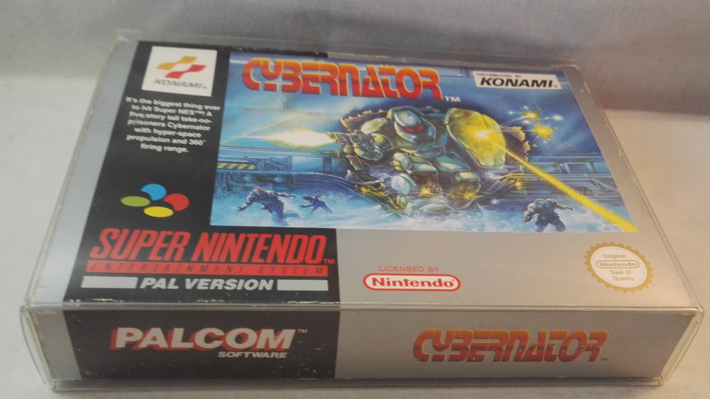 Cybernator SNES (Super Nintendo Entertainment System) Boxed, complete game