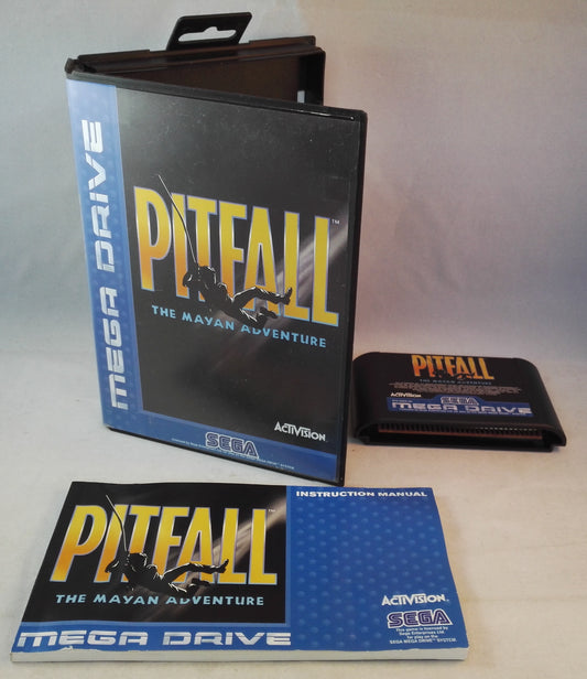 Pitfall Sega Mega Drive game complete VGC