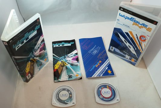 Wipeout Pulse & Pure Sony PSP Game bundle