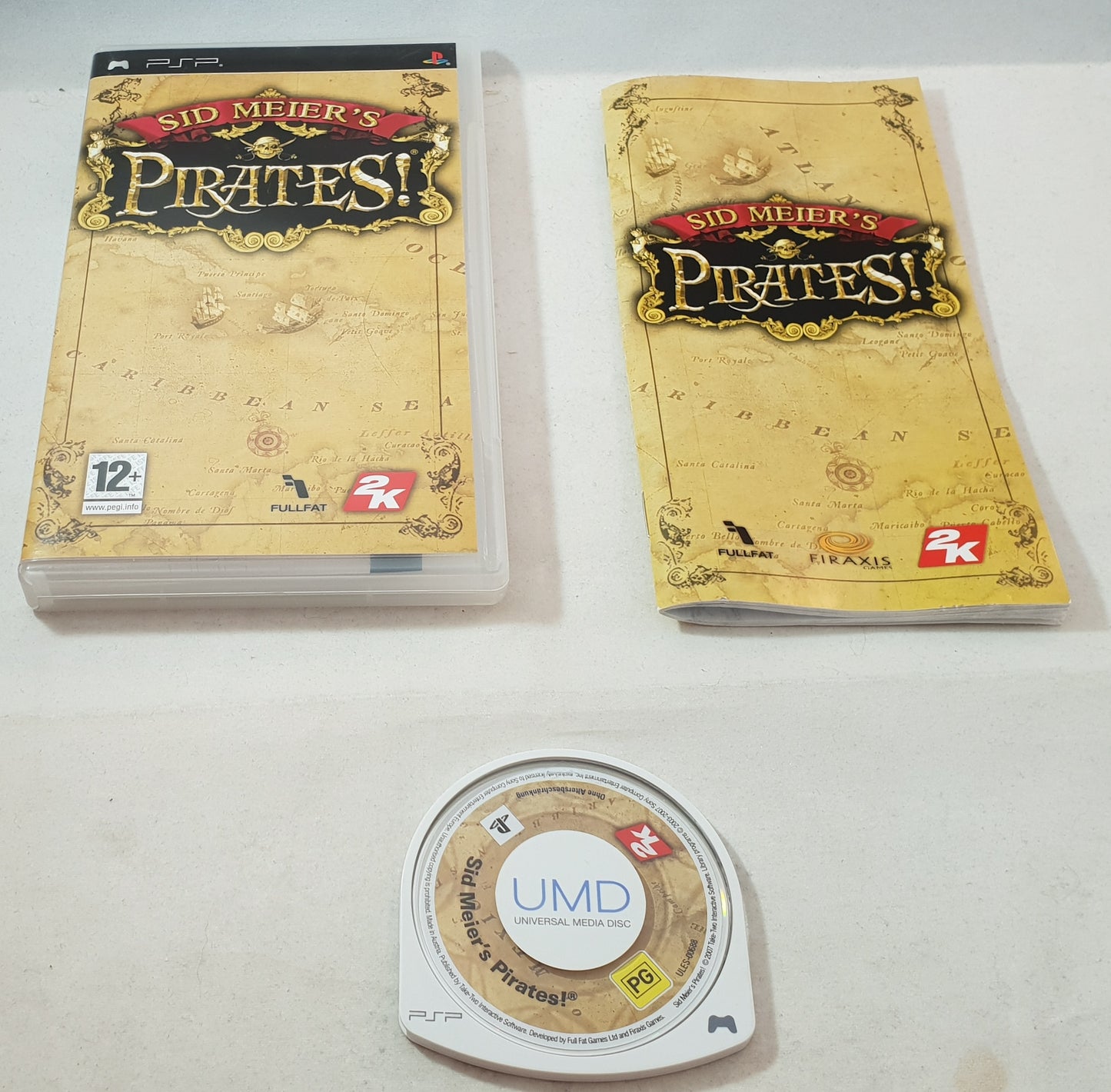 Sid Meier's Pirates Sony PSP Game