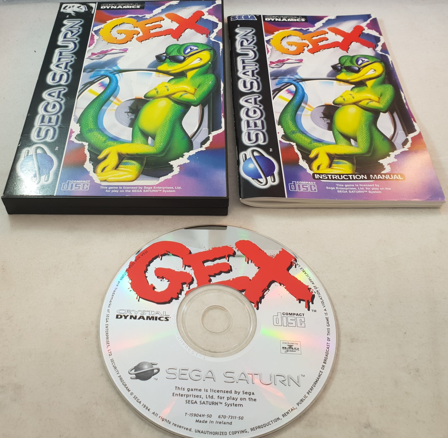 Gex Sega Saturn Game
