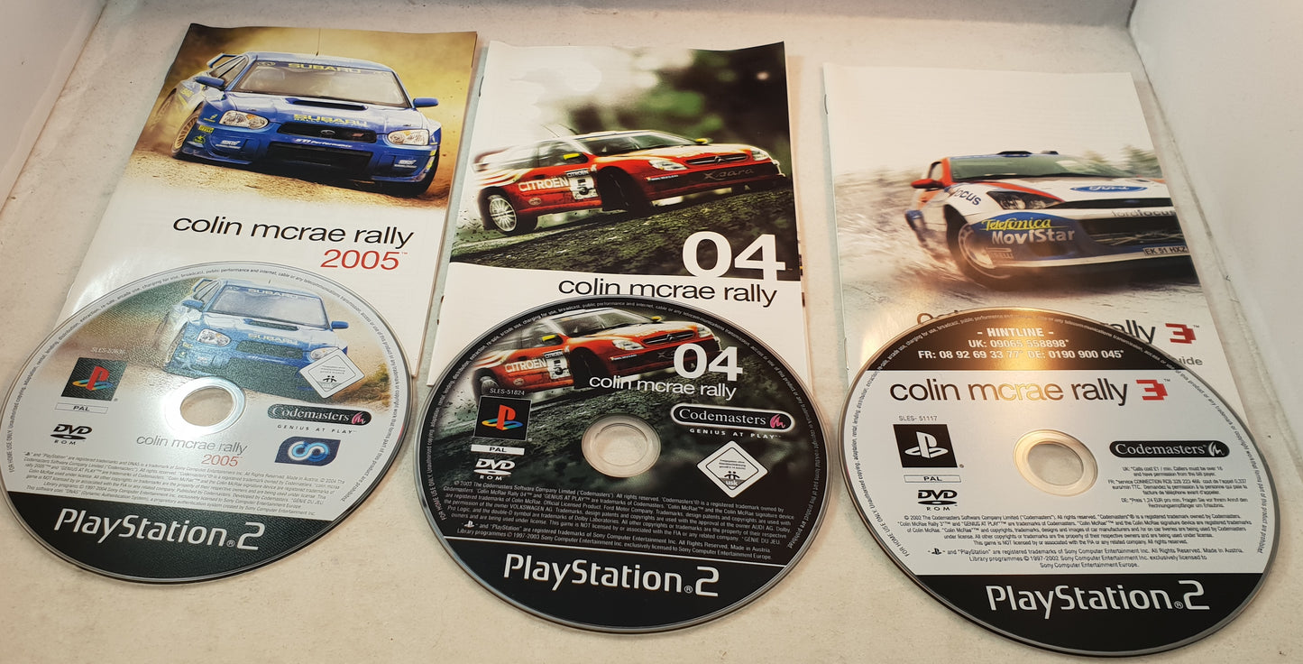 Colin McRae Rally X3 Sony Playstation 2 (PS2) Game Bundle