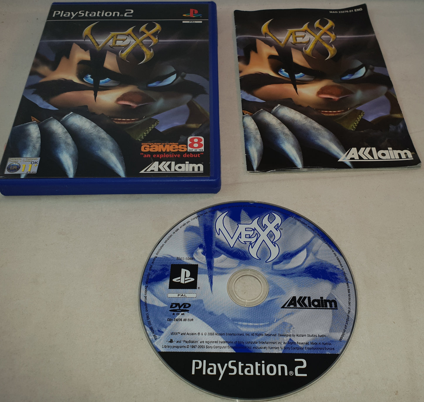 Vexx Sony Playstation 2 (PS2) Game