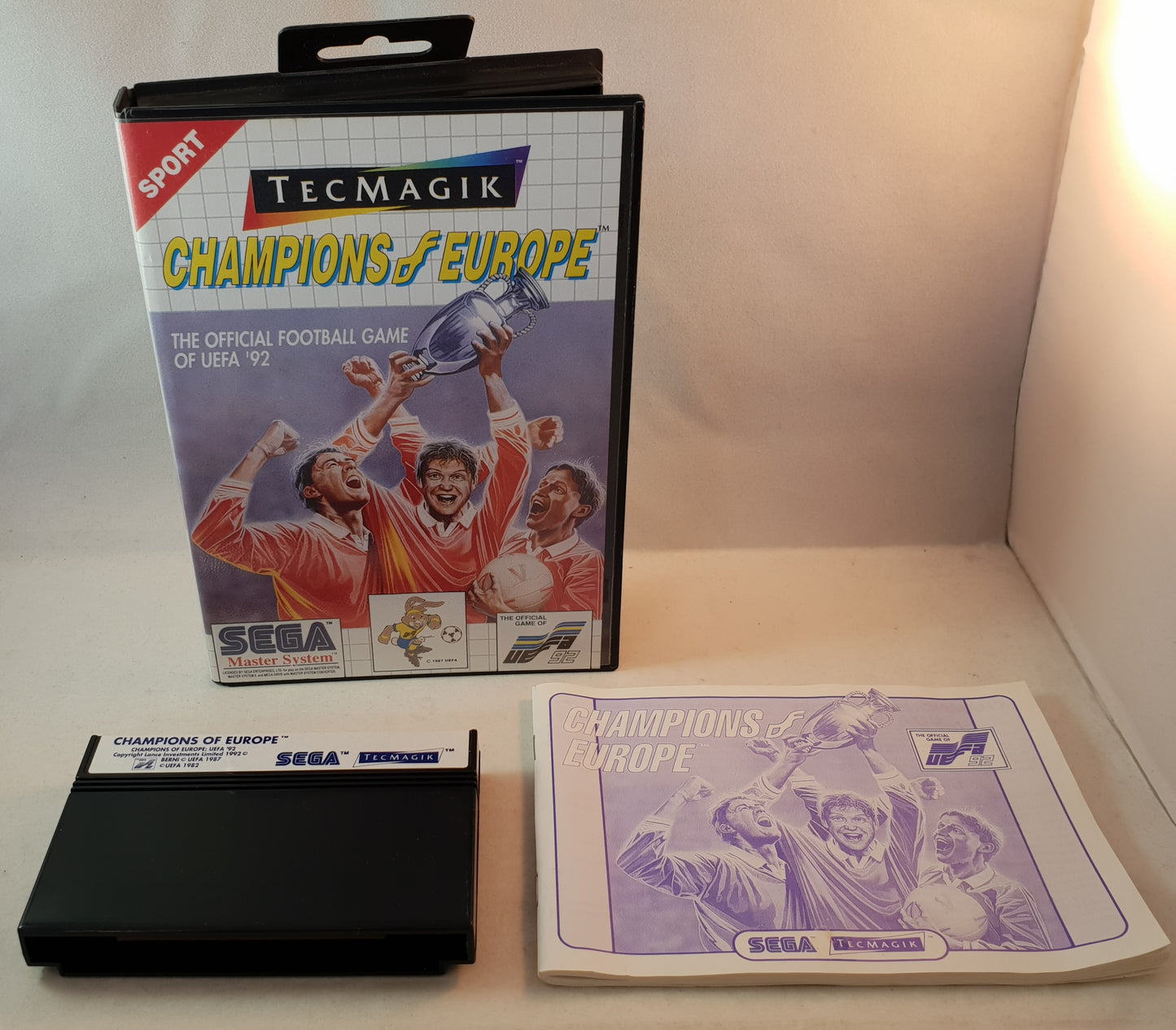 Champions of Europe Sega Master System Game