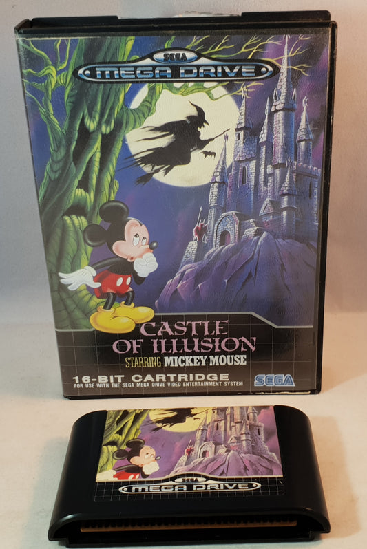Castle of Illusion Starring Mickey Mouse Sega Mega Drive Game