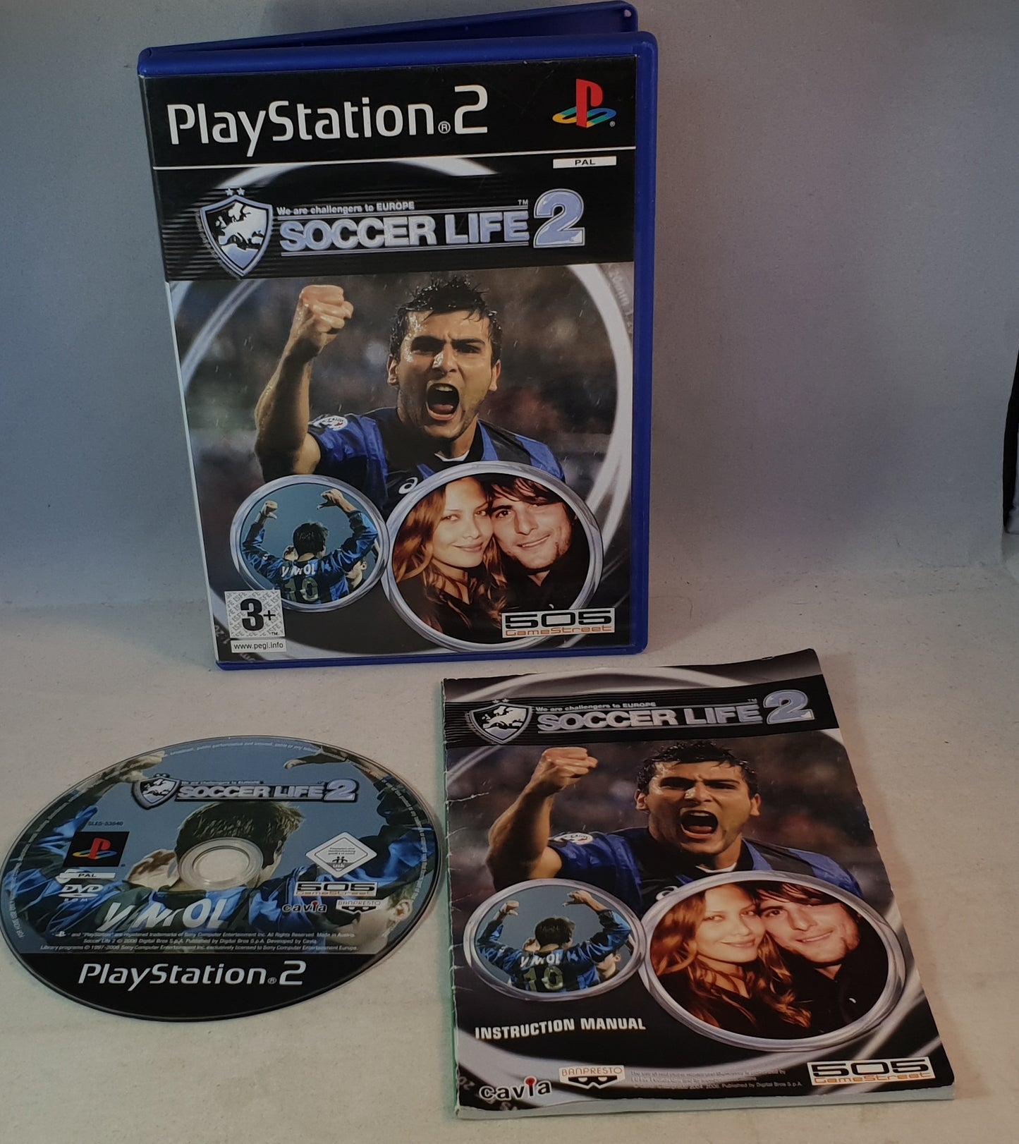 Soccer Life 2 Sony Playstation 2 (PS2) Game